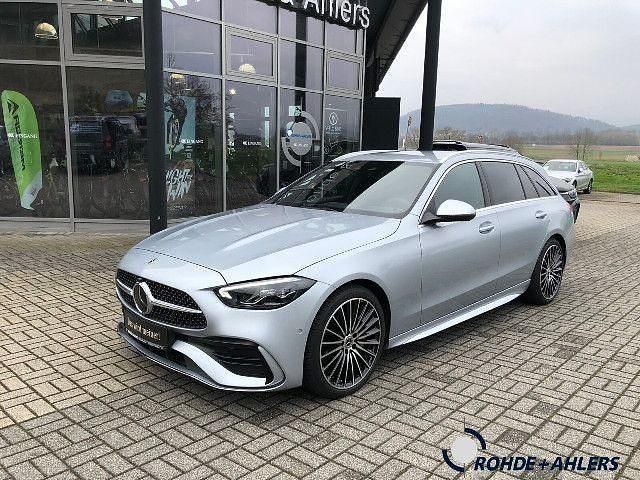Andere farbe Gebraucht 2022 Mercedes C300 AMG line Kombi | 46.900 € - Bild 1/4