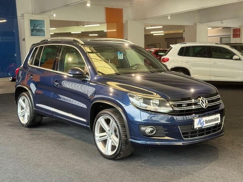 Blau Gebraucht 2015 VW Tiguan Design SUV | 14.799 € (Fairer Preis) - Bild 1/4