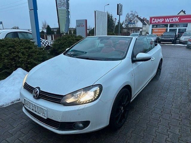 Oryxweiss Gebraucht 2012 VW Golf Cabriolet Exclusive Cabrio | 5.900 € (Fairer Preis) - Bild 1/4