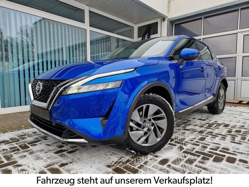 Blau (magnetic blue metallic (rcf)) Gebraucht 2022 Nissan Qashqai Acenta SUV | 24.685 € (Fairer Preis) - Bild 1/4