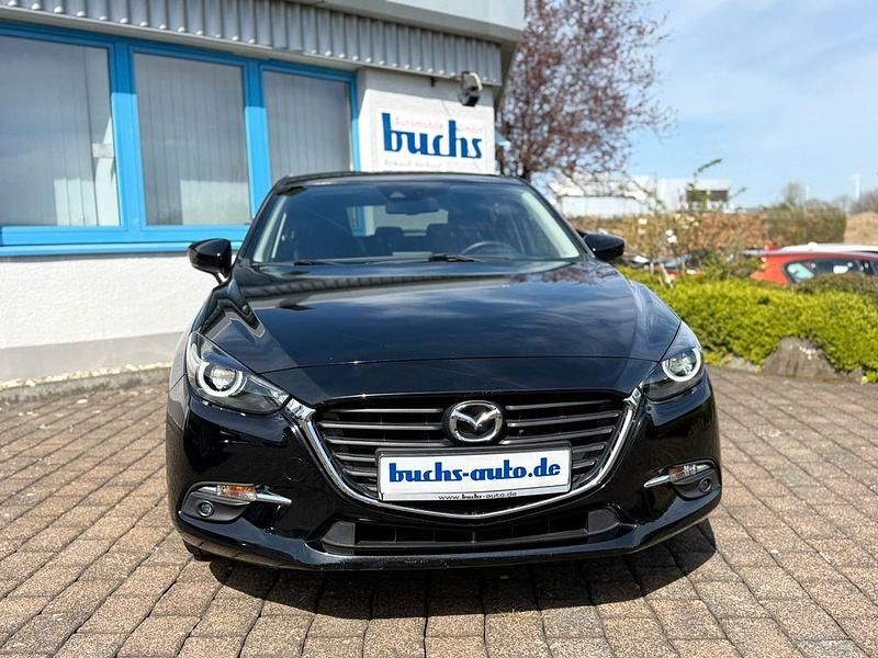 Gebraucht Mazda 3 Kizoku 120 PS (88 kW) 2017 Onyxschwarz metallic Limousine
