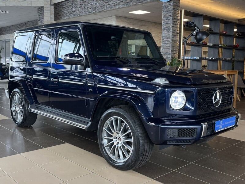 Blau Gebraucht 2020 Mercedes G500 AMG line SUV | 98.900 € - Bild 1/4