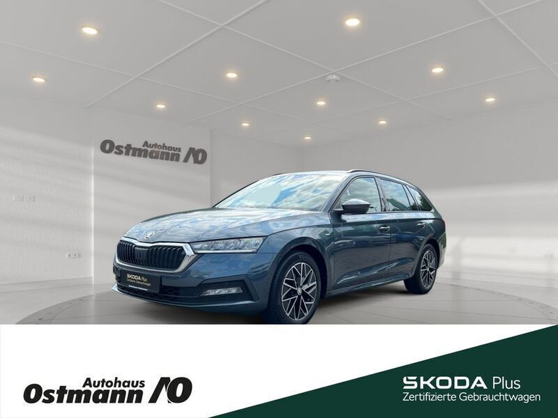 Quarzgrau Gebraucht 2021 Skoda Octavia Clever Kombi | 23.290 € (Fairer Preis) - Bild 1/4