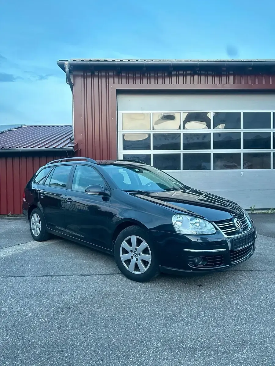 Gebraucht VW Golf VI 102 PS (75 kW) 2009 Schwarz Kleinwagen