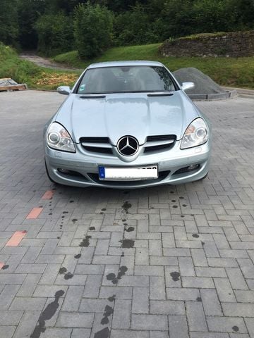 Gebraucht Mercedes SLK200 Edition 222 PS (163 kW) 2007 Grau metallic Cabrio