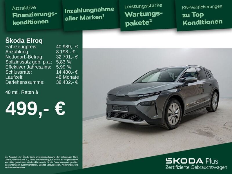 Graphitegrau metallic Gebraucht 2025 Skoda Elroq Loft SUV | 40.989 € - Bild 1/4
