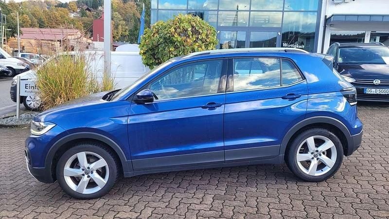 Gebraucht VW T-Cross Style 110 PS (80 kW) 2022 Reef blue metallic SUV
