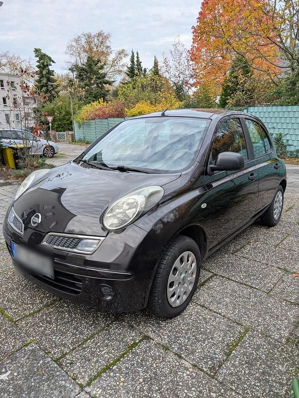 Schwarz Gebraucht 2010 Nissan Micra Kleinwagen | 3.390 € (Fairer Preis) - Bild 1/4