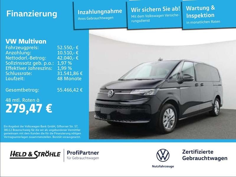 Deep black perleffekt Gebraucht 2024 VW T7 Life Van | 52.550 € (Guter Preis) - Bild 1/3