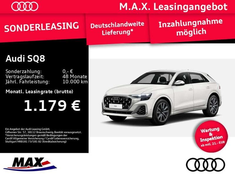 Carraraweiß Neu 2024 Audi SQ8 Ambiente SUV | 104.980 € - Bild 1/3
