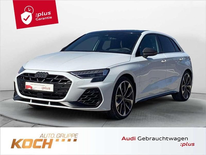 Gletscherweiß metallic Gebraucht 2024 Audi S3 Ambiente Limousine | 51.890 € (Etwas zu teuer) - Bild 1/2