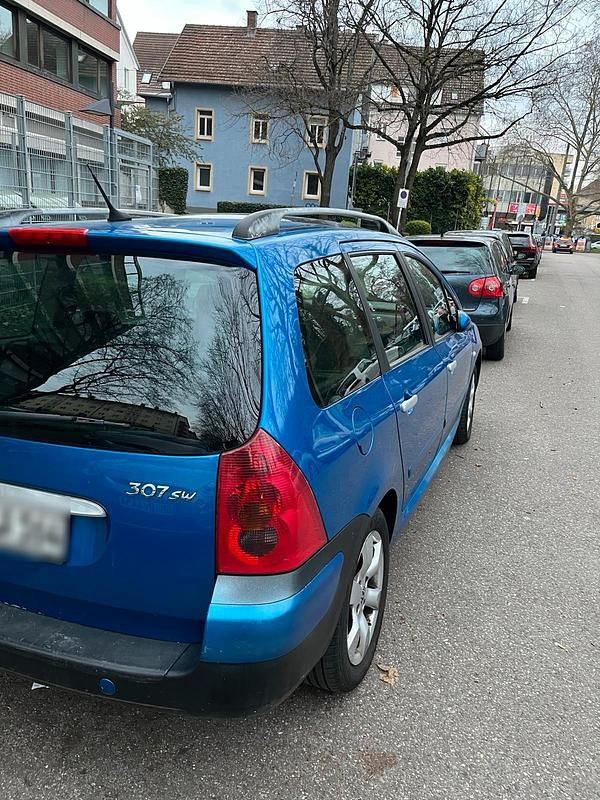 Gebraucht Peugeot 307 109 PS (80 kW) 2003 Blau Kombi