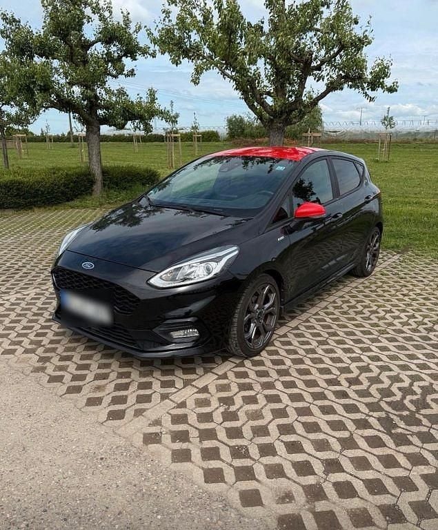 Gebraucht Ford Fiesta ST-Line 125 PS (91 kW) 2018 Schwarz Kleinwagen