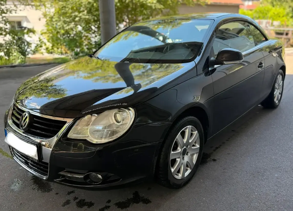 Gebraucht VW Eos 140 PS (102 kW) 2007 Schwarz Cabrio