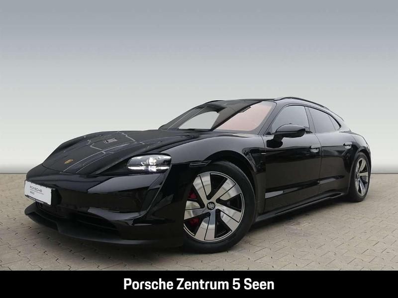 Schwarz Gebraucht 2023 Porsche Taycan Sport Turismo Kombi | 79.900 € (Fairer Preis) - Bild 1/4