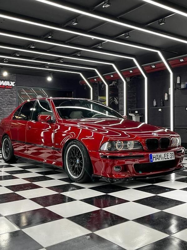 Rot Gebraucht 1998 BMW 523 M Sport Limousine | 8.350 € (Teuer) - Bild 1/4