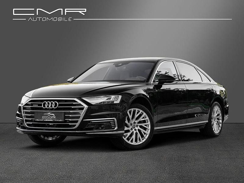 Mythosschwarz metallic Gebraucht 2020 Audi A8 Ambiente Limousine | 47.840 € (Superpreis) - Bild 1/4