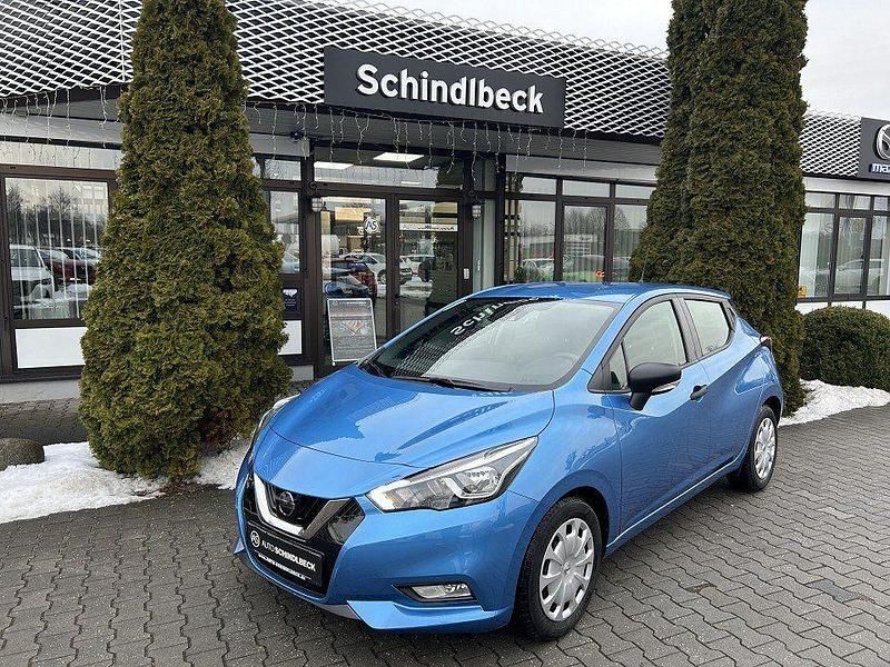Gebraucht Nissan Micra Visia+ 90 PS (66 kW) 2017 Blau Kleinwagen
