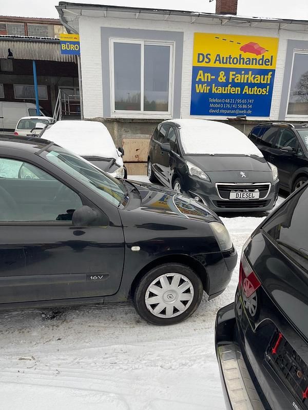 Gebraucht Renault Clio II 75 PS (55 kW) 2004 Schwarz Kleinwagen