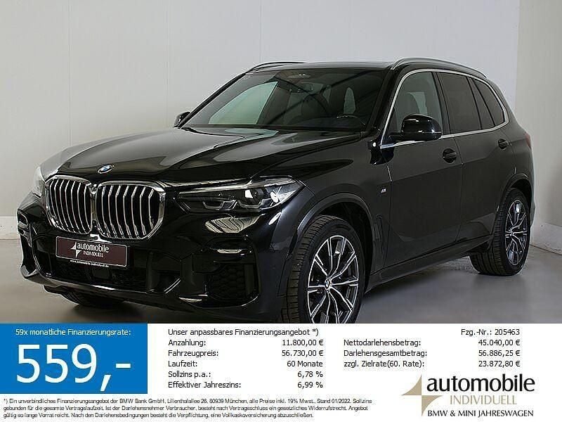 Saphirschwarz met. Gebraucht 2023 BMW X5 M Sport SUV | 55.440 € (Superpreis) - Bild 1/4