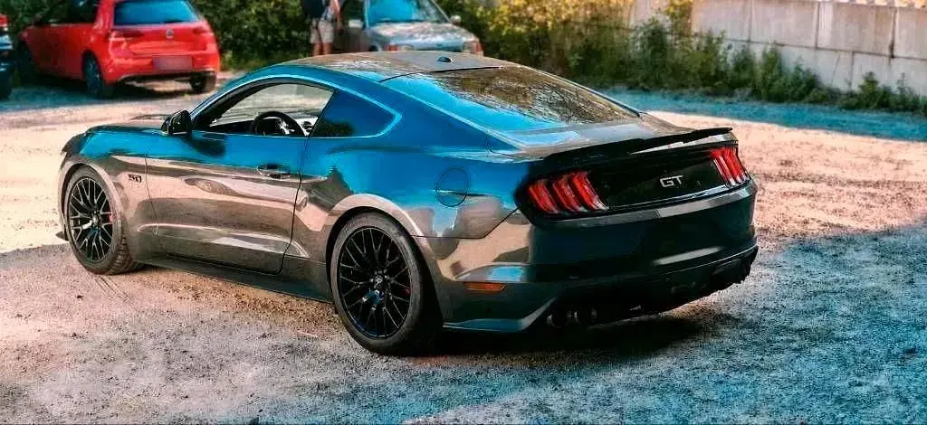 Gebraucht Ford Mustang GT 421 PS (309 kW) 2016 Grau Coupé