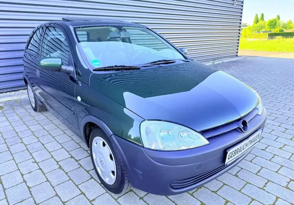 Gebraucht Opel Corsa Comfort 75 PS (55 kW) 2001 Grün Kleinwagen