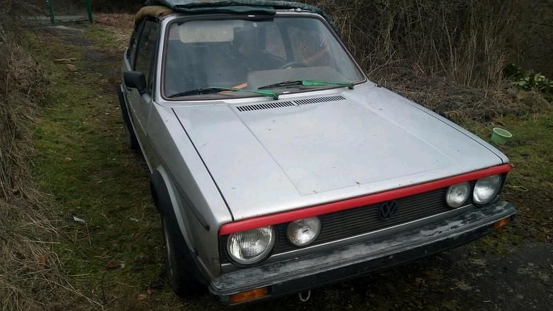 Gebraucht VW Golf Cabriolet 110 PS (80 kW) 1980 Silber Cabrio