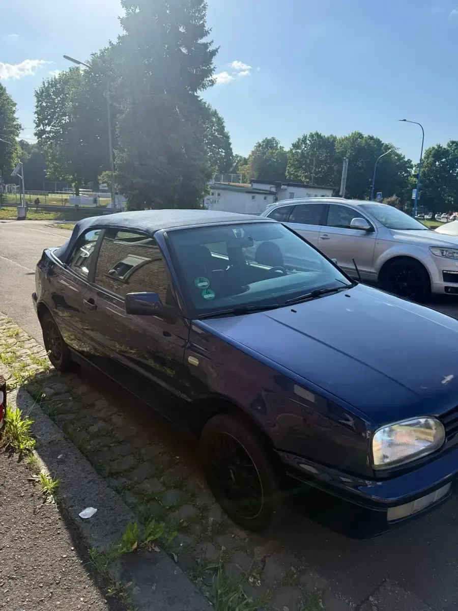 Gebraucht VW Golf Cabriolet 75 PS (55 kW) 1998 Blau Cabrio