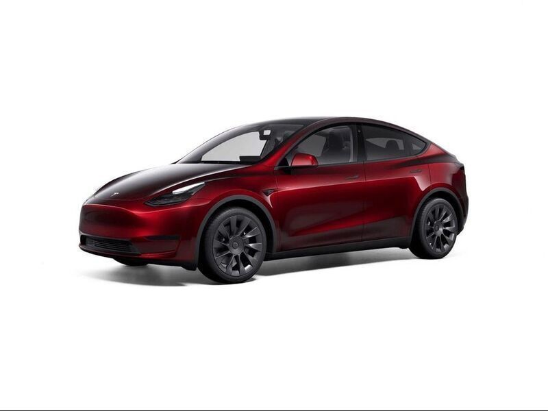 Rot Neu 2025 Tesla Model Y SUV | 47.160 € - Bild 1/4