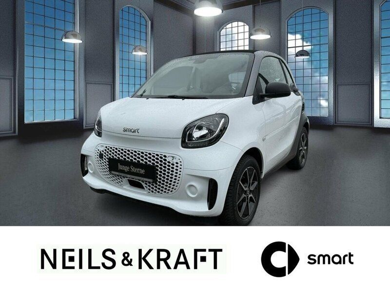Weiß Gebraucht 2021 Smart ForTwo Electric Drive Coupé | 9.870 € (Fairer Preis) - Bild 1/4
