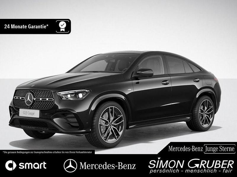 Schwarz Gebraucht 2025 Mercedes GLE400 AMG Coupé | 89.900 € (Fairer Preis) - Bild 1/4