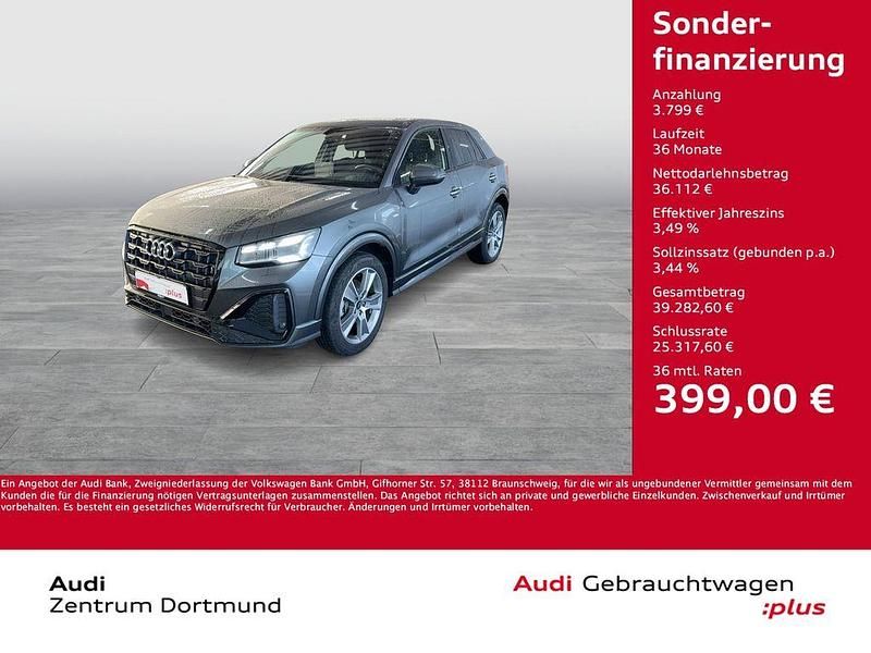 Daytonagrau perleffekt Gebraucht 2025 Audi Q2 S-Line SUV | 39.911 € (Teuer) - Bild 1/3
