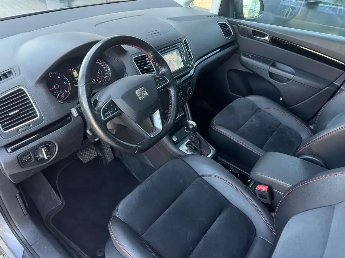 Gebraucht Seat Alhambra FR-Line 184 PS (135 kW) 2017 Silber Van / Kleinbus