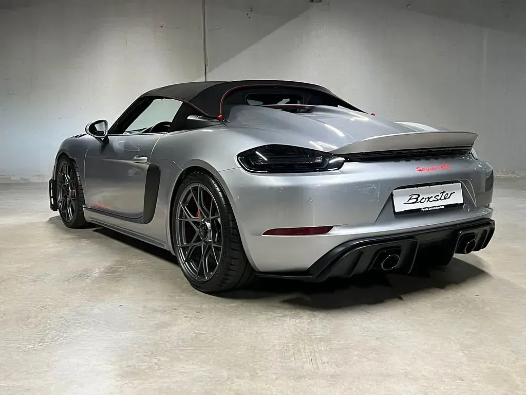 Ny Porsche Boxster 500 HK (367 kW) 2025 Silver Cab