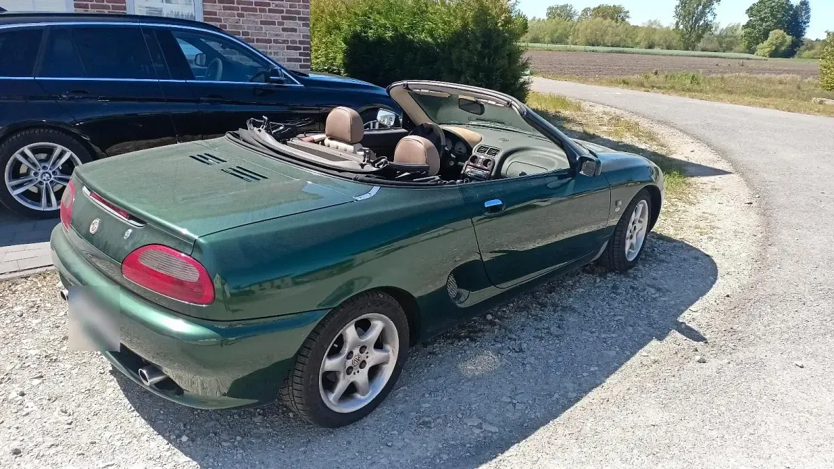 Gebraucht MG F 120 PS (88 kW) 2000 Grün Cabrio