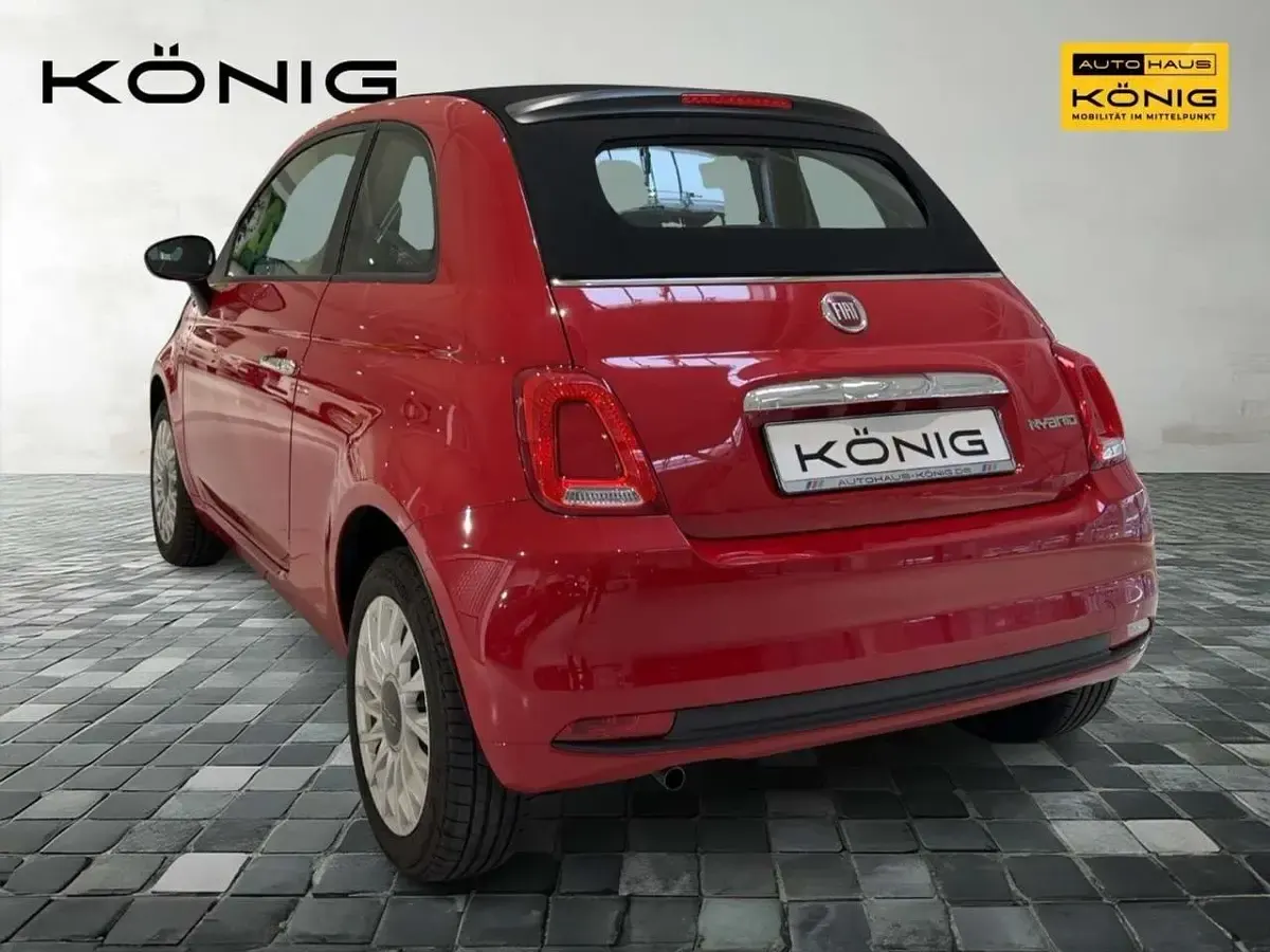 Gebraucht Fiat 500C 69 PS (50 kW) 2023 Rot Cabrio
