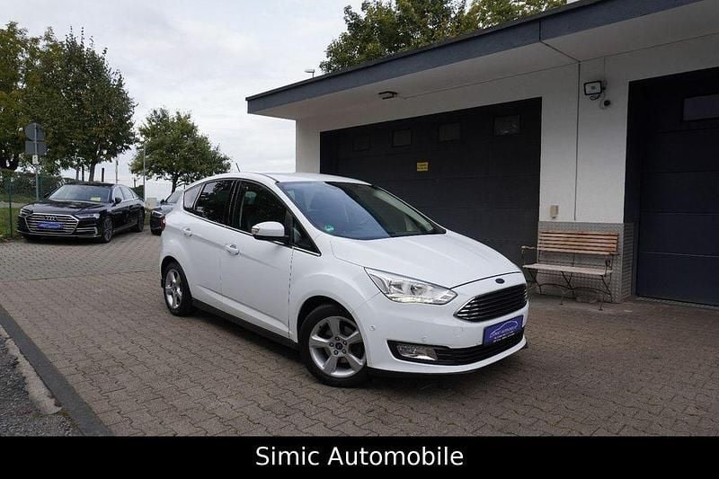 Weiß Gebraucht 2016 Ford C-MAX Titanium Van / Kleinbus | 9.650 € (Guter Preis) - Bild 1/4