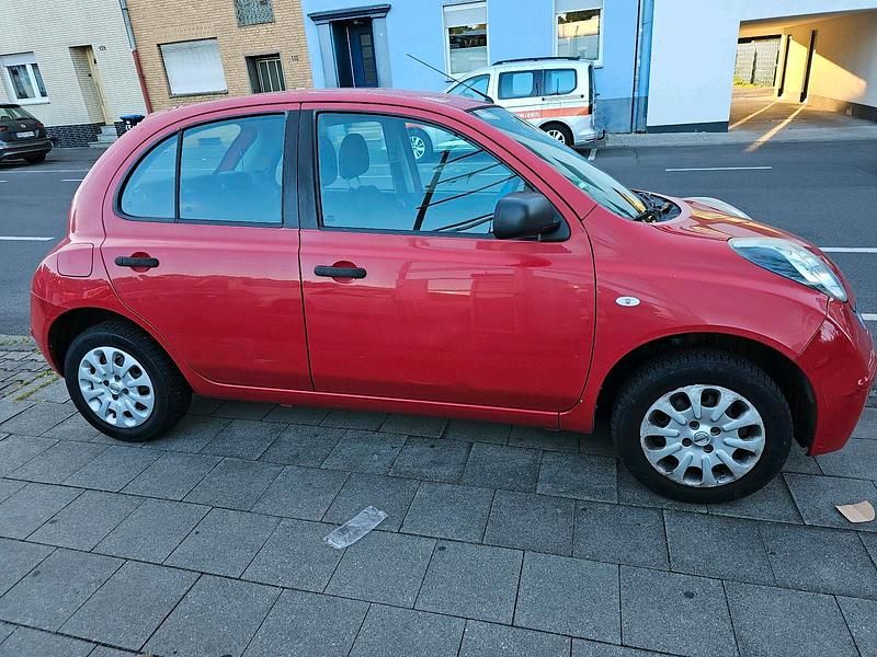 Rot Gebraucht 2010 Nissan Micra Kleinwagen | 1.999 € (Fairer Preis) - Bild 1/4