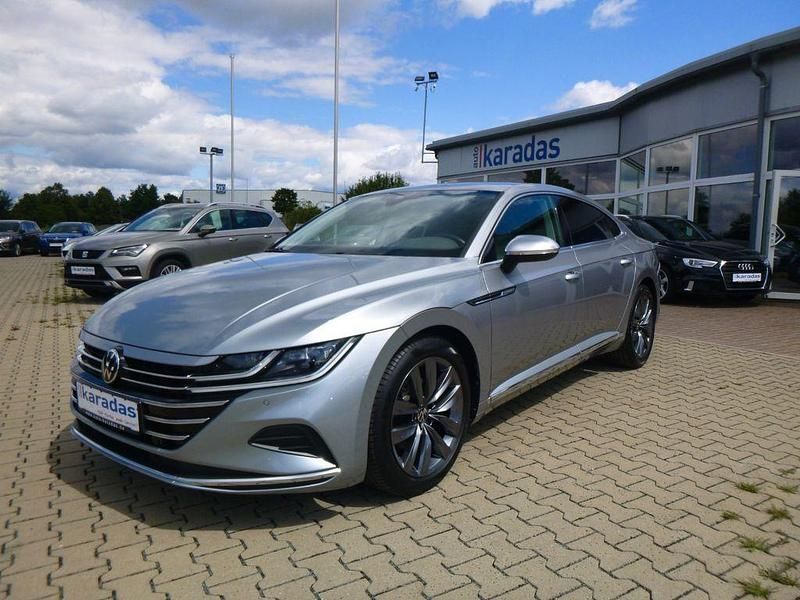 Silber Gebraucht 2021 VW Arteon Elegance Limousine | 26.750 € (Teuer) - Bild 1/4