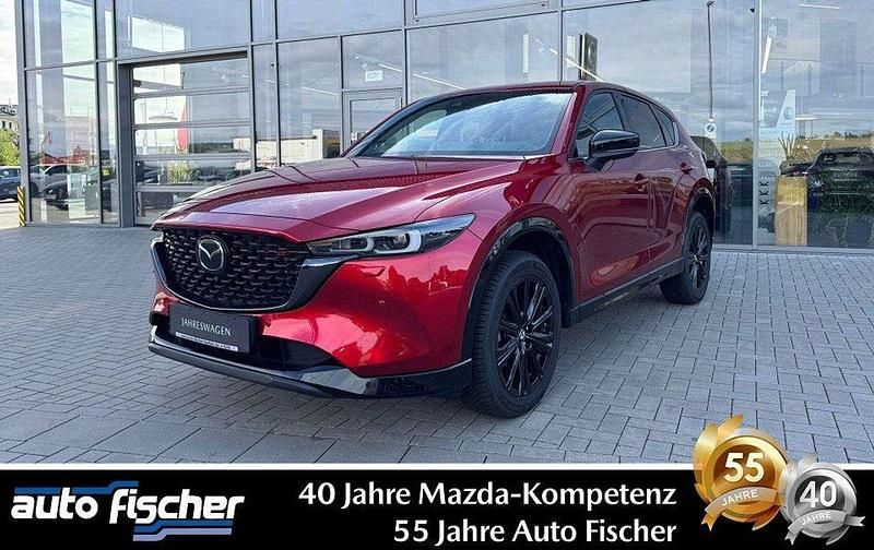 Soul red crystal Gebraucht 2024 Mazda CX-5 Homura-Line SUV | 37.990 € (Fairer Preis) - Bild 1/4