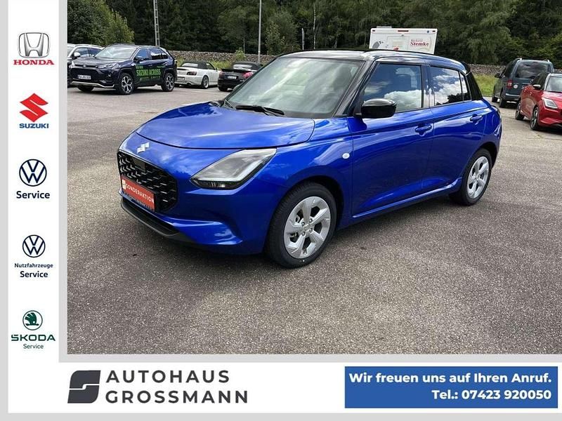 Frontier blue / super black pe Neu 2025 Suzuki Swift Comfort Kleinwagen | 18.990 € - Bild 1/4