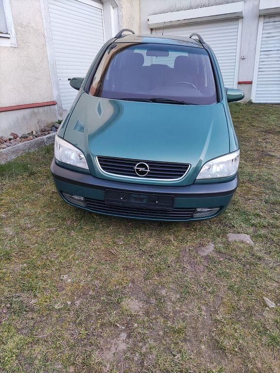 Gebraucht Opel Zafira 101 PS (74 kW) 2001 Grün Van / Kleinbus