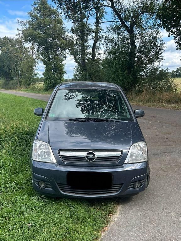 Blau Gebraucht 2008 Opel Meriva Van / Kleinbus | 840 € (Superpreis) - Bild 1/4