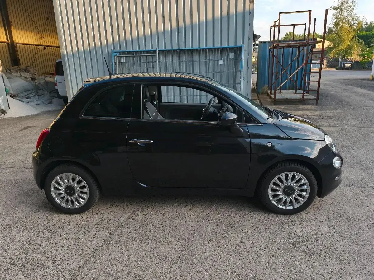 Gebraucht Fiat 500 Lounge 69 PS (50 kW) 2016 Schwarz Kleinwagen