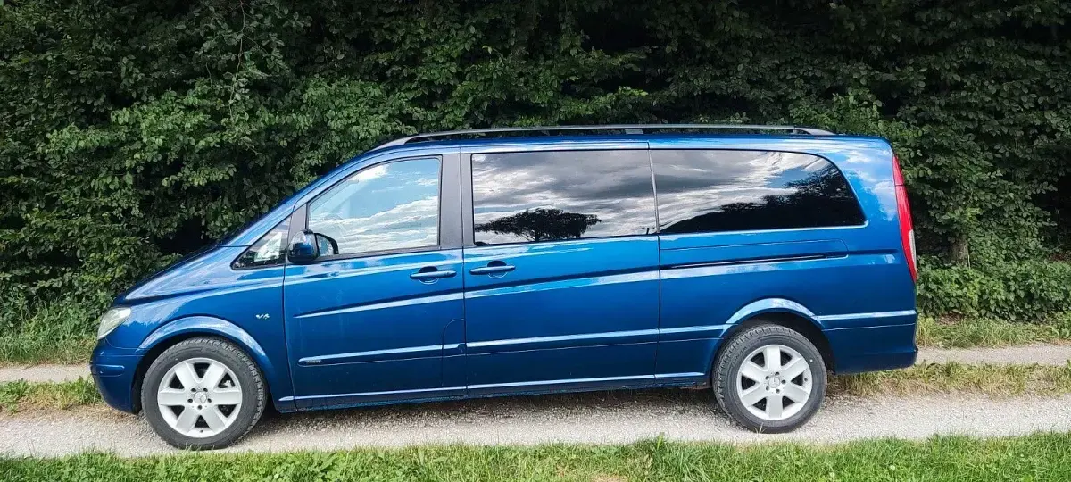 Gebraucht Mercedes Viano 204 PS (150 kW) 2010 Blau Van / Kleinbus