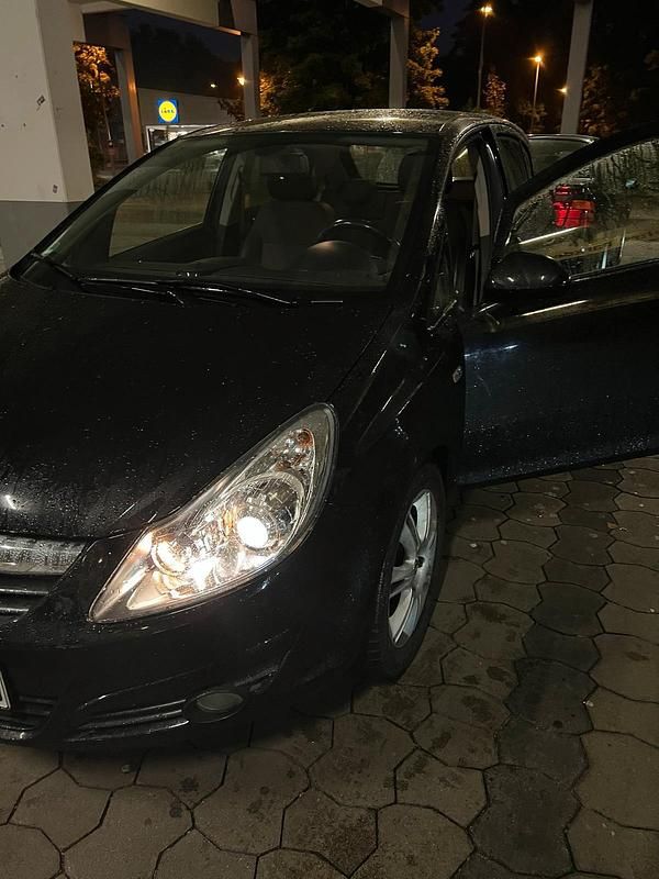 Schwarz Gebraucht 2009 Opel Corsa Kleinwagen | 2.990 € (Superpreis) - Bild 1/4