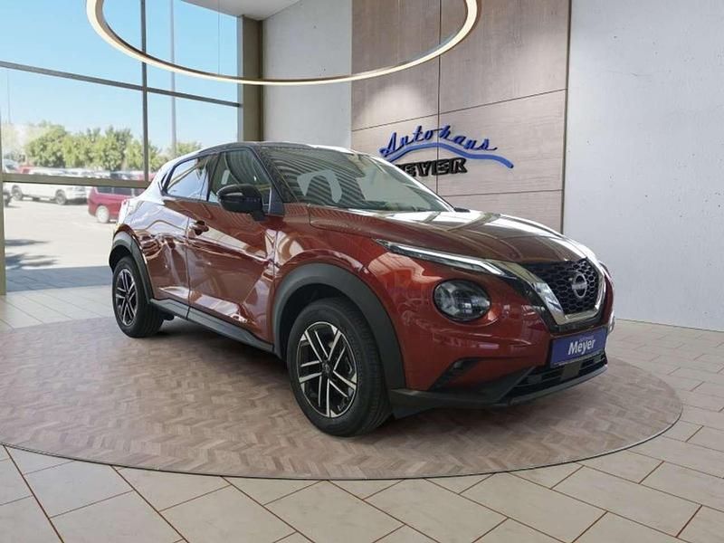 Neu Nissan Juke 114 PS (83 kW) 2025 Fuji sunset rot / schwarz SUV