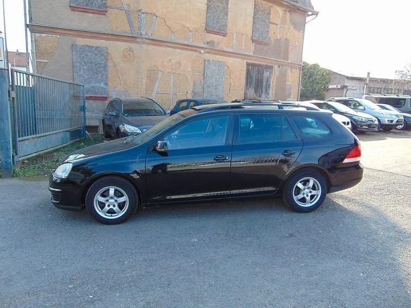 Gebraucht VW Golf V Trendline 102 PS (75 kW) 2008 Schwarz Kombi