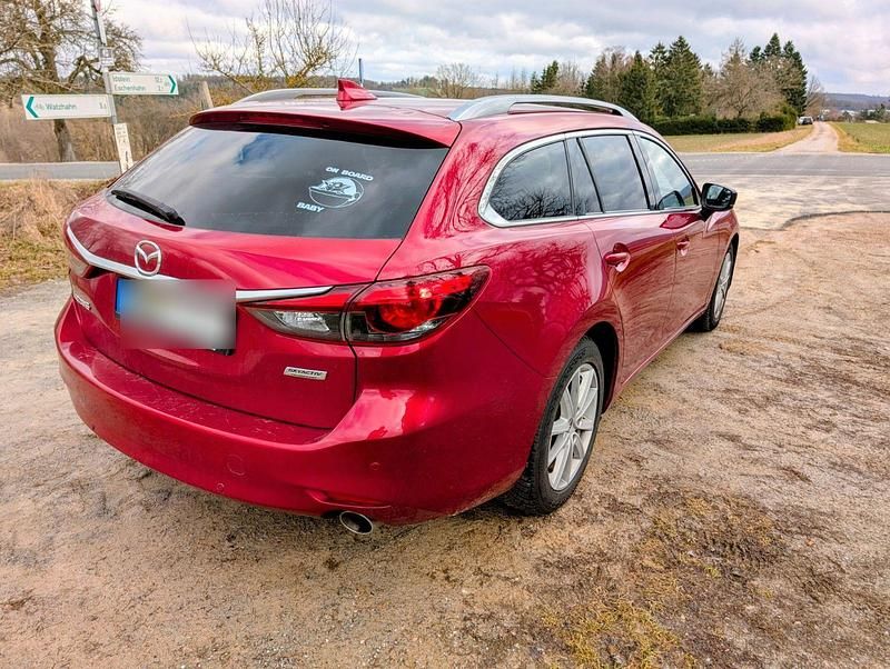 Gebraucht Mazda 6 184 PS (135 kW) 2019 Rot Kombi