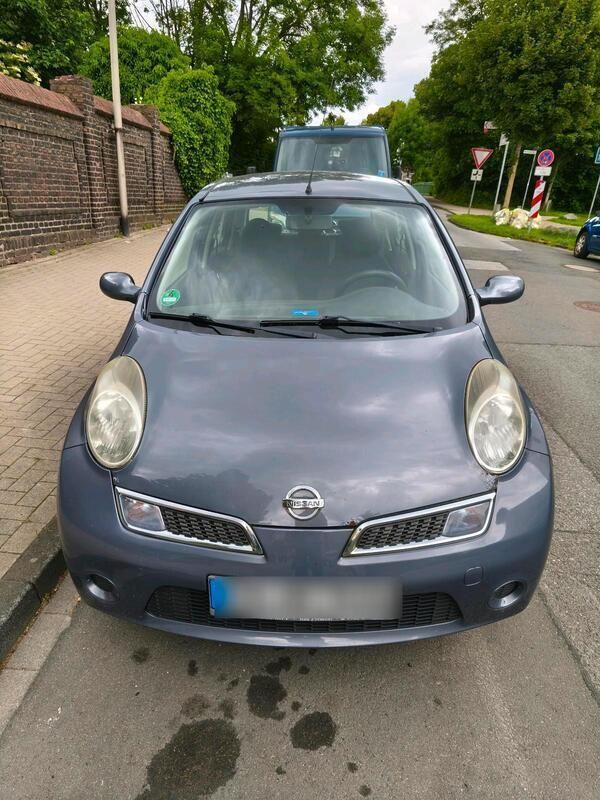 Grau Gebraucht 2009 Nissan Micra Kleinwagen | 1.900 € (Fairer Preis) - Bild 1/4